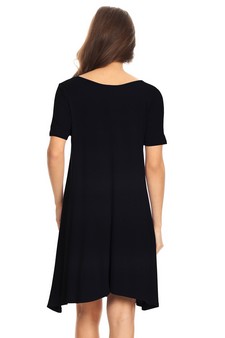 Crossed Strap Front Swing Dress style 2