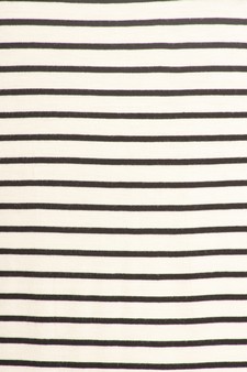 Striped Short Sleeve Tunic T-Shirt Dress IMPORTED style 5