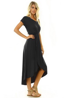 Wrap and Cross Maxi Dress style 2
