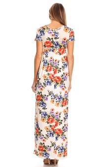 Floral Maxi Dress style 4