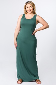 Women's Sleeveless Maxi Dress style 4