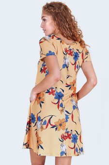 Women's Lily Blossom Dress with Pockets style 4