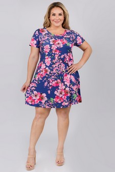 Cherry Blossom Printed Dress style 5