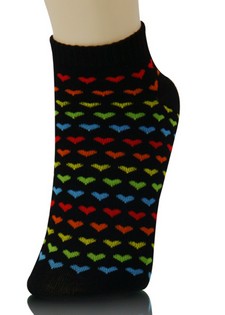 Heart String Socks style 2