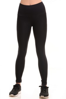 Women's High-Performance Moto Style Workout Compression Leggings style 2