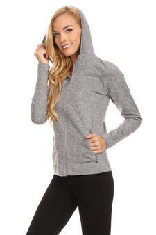 Seamless Active Living Jacket with Hoodie style 3