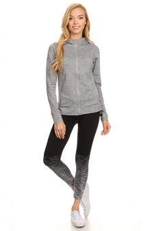 Seamless Active Living Jacket with Hoodie style 6