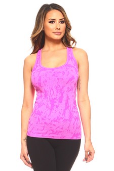 Women’s Seamless Active Racer-Back Tank Top style 2