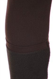 High Waist Cotton Compression Tights w French style 5