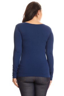 Lady's Long Sleeve Top style 4