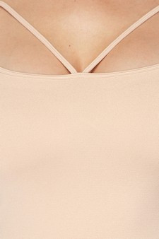 Women's Seamless Strappy Detail Cami Top style 5