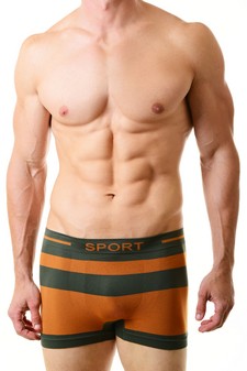 Men's Cayman Seamless Boxer Briefs Underwear style 6