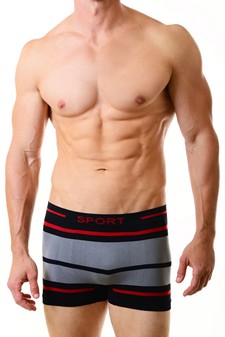 Men's Phantom Seamless Boxer Briefs Underwear style 6