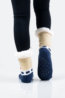 Women's Non-slip Merry X-Mas Slipper Socks style 18