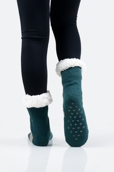 Women's Non-slip Merry X-Mas Slipper Socks style 9