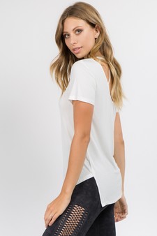 Lady's Strappy Cut Out Back Top style 2