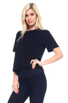 Women's Open Back Athleisure Top style 3