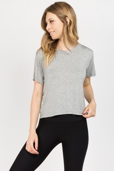 Women's Open Back Athleisure Top style 4