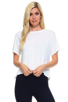 Women's Open Back Athleisure Top style 4
