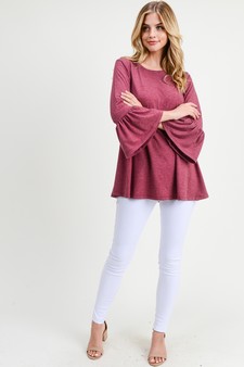 Women's 3/4 Bell Sleeve Top style 7