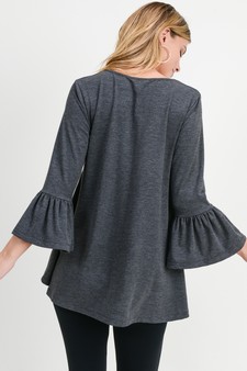 Women's 3/4 Bell Sleeve Top style 6