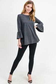Women's 3/4 Bell Sleeve Top style 8