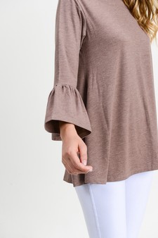 Women's 3/4 Bell Sleeve Top style 6