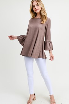 Women's 3/4 Bell Sleeve Top style 7
