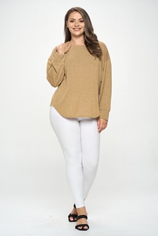 Women's Relax Drop-Sleeves Top style 5