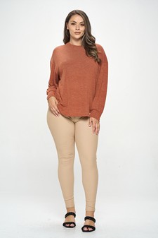 Women's Relax Drop-Sleeves Top style 5