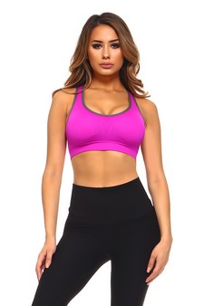 Women’s Cut Out Detailed Activewear Sports Bra style 2