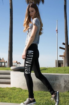 Motivated-womens athletic pants, [Athletic] style 2