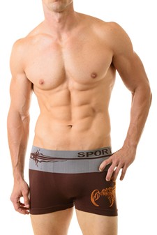Men's Seamless Boxer Shorts Underwear style 8