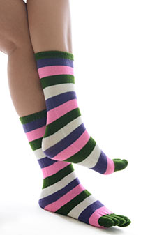 Toe Socks (24 DZ/CS) style 8
