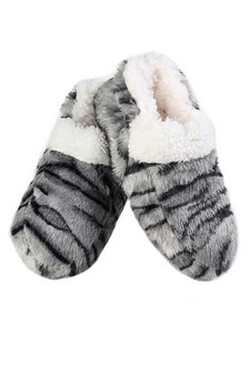 Women Indoor Animal Print Loafer Style Slippers style 4