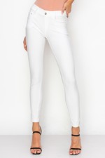 Women's Classic Solid Capri Jeggings (Large only) - Wholesale