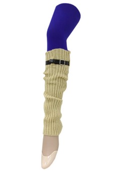 KNIT LEGWARMERS WITH ADJUSTABLE SKINNY BELT style 3