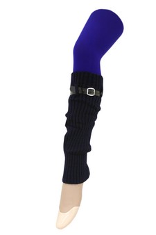 KNIT LEGWARMERS WITH ADJUSTABLE SKINNY BELT style 5