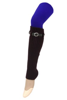 KNIT LEGWARMERS WITH ADJUSTABLE SKINNY BELT style 6