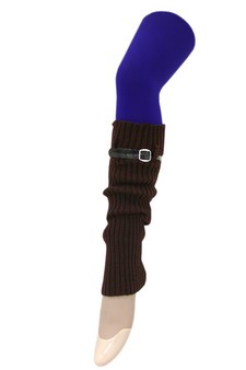 KNIT LEGWARMERS WITH ADJUSTABLE SKINNY BELT style 7