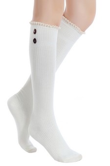 Vintage style boot socks style 3