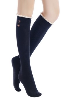 Vintage style boot socks style 6