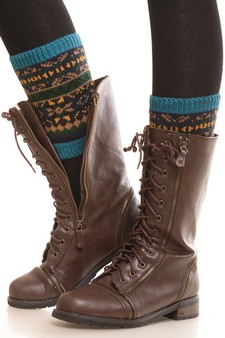 Lady's Fashion Designed Leg Warmer style 2