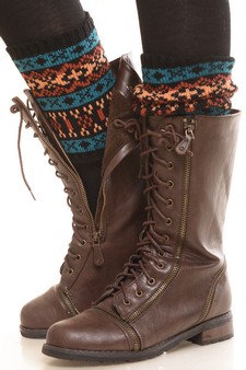 Lady's Fashion Designed Leg Warmer style 3