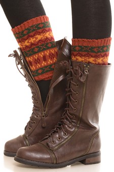 Lady's Fashion Designed Leg Warmer style 5