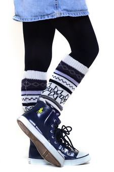 Kid's Fashion Designed Leg Warmer style 5