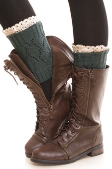 Lady's Fashion Designed Leg Warmer style 4