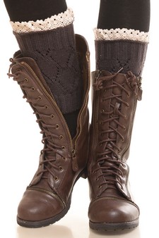 Lady's Fashion Designed Leg Warmer style 5