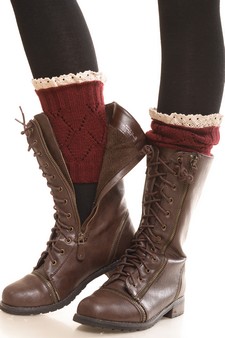Lady's Fashion Designed Leg Warmer style 7