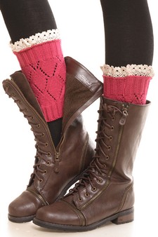 Lady's Fashion Designed Leg Warmer style 8